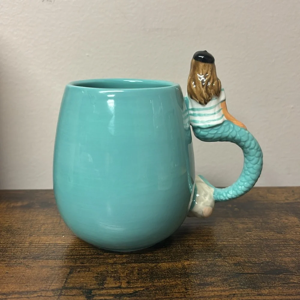 West Elm Mermaid Mug - Picture 3 of 6